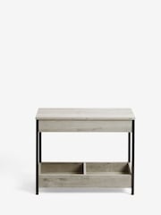 Grey Bronx Oak Effect Side Table - Image 12 of 13