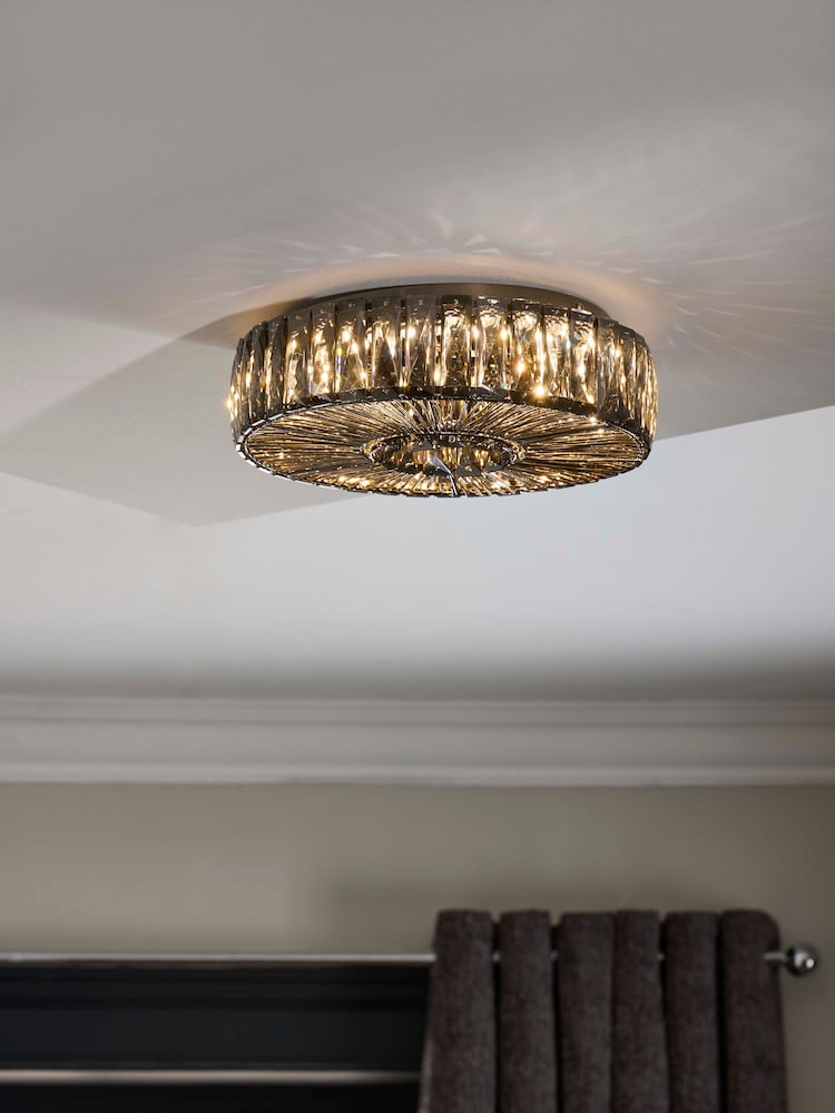 Smoke Grey Aria Small Flush Fitting - Image 1 of 11