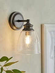 Pewter Grey Brompton Wall Light - Image 1 of 6