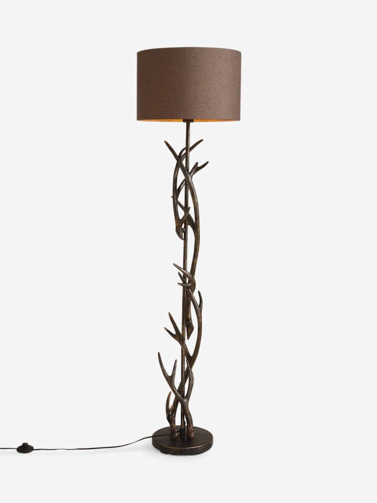 Black Antler Floor Lamp - Image 7 of 7