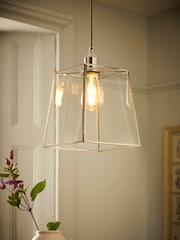Chrome Warwick Easy Fit Pendant Lamp Shade - Image 1 of 5