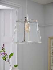Chrome Warwick Easy Fit Pendant Lamp Shade - Image 2 of 5