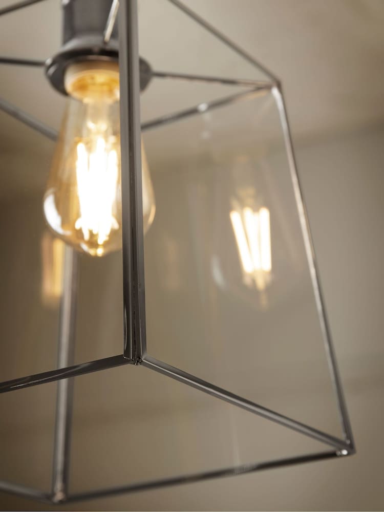 Chrome Warwick Easy Fit Pendant Lamp Shade - Image 3 of 6