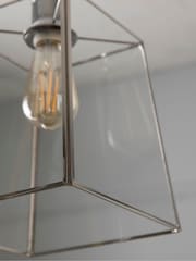 Chrome Warwick Easy Fit Pendant Lamp Shade - Image 4 of 5