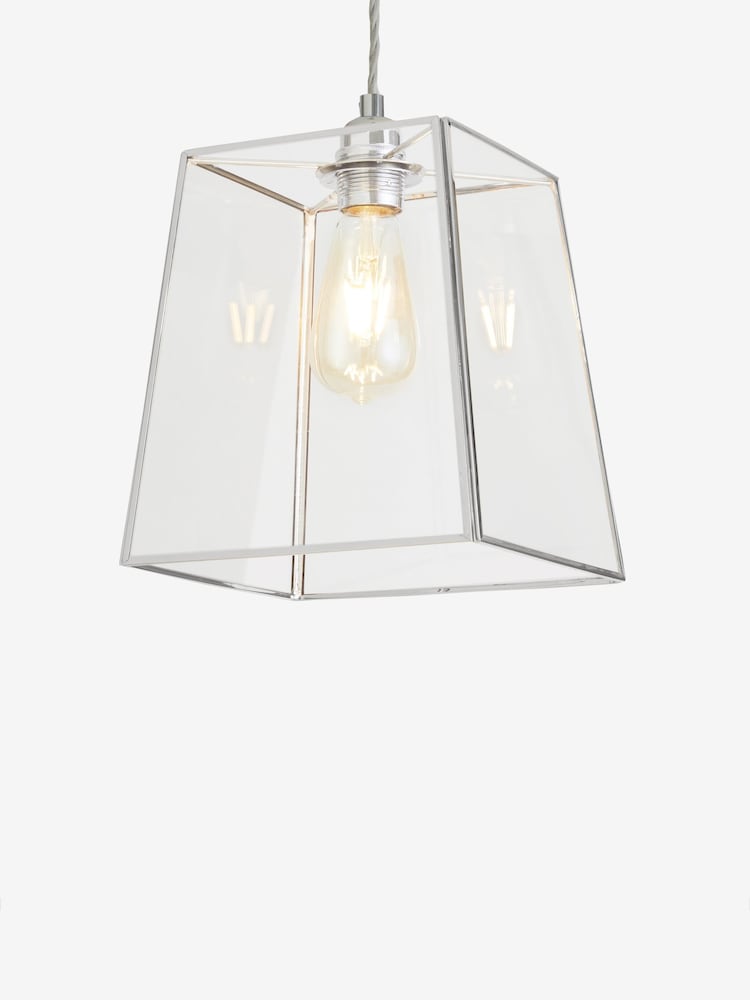 Chrome Warwick Easy Fit Pendant Lamp Shade - Image 6 of 6 Chrome Warwick Easy Fit Pendant Lamp Shade - Image 6 of 6