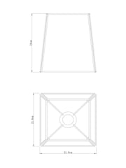 Brass Warwick Easy Fit Pendant Lamp Shade - Image 5 of 5