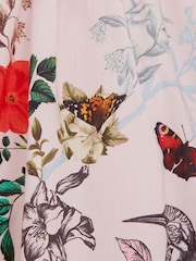 Falda de tiro alto con estampado floral Amie de Reiss - Imagen 6 de 6