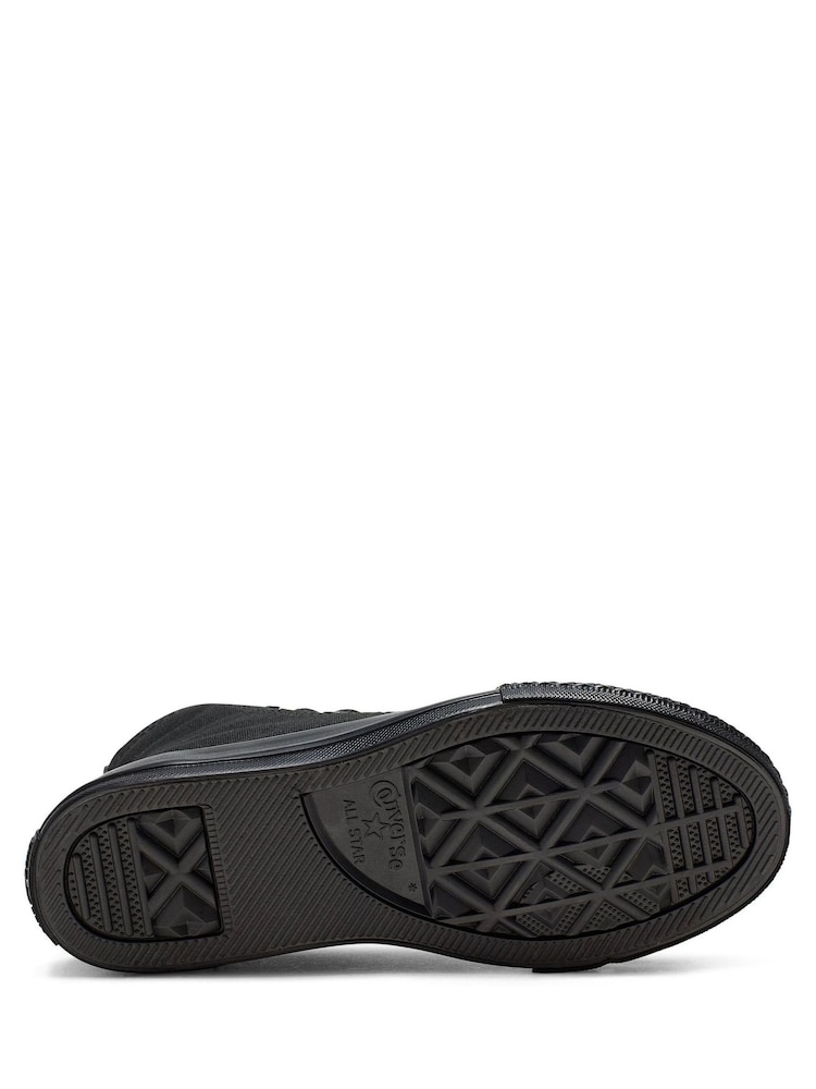 Converse Black High Top Junior Trainers - Image 6 of 6