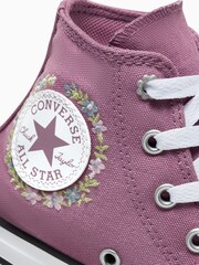 Converse Pink Junior Eva Lift Trianers - Image 3 of 8