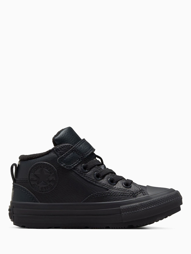 Converse Black Junior Malden Trainers - Image 1 of 9