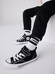 Черный - Converse Malden Street Junior - Изображение 3 из 11