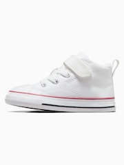 Converse White Malden Street Infant Trainers - Image 2 of 8
