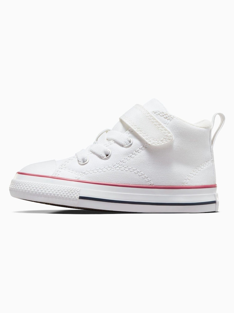 Converse White Malden Street Infant Trainers - Image 2 of 8