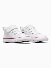 Converse White Malden Street Infant Trainers - Image 3 of 8