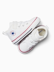 Converse White Malden Street Infant Trainers - Image 5 of 8