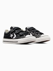 Converse Black Junior 3V Star Player 76 Easy On Trainers - Image 3 of 8