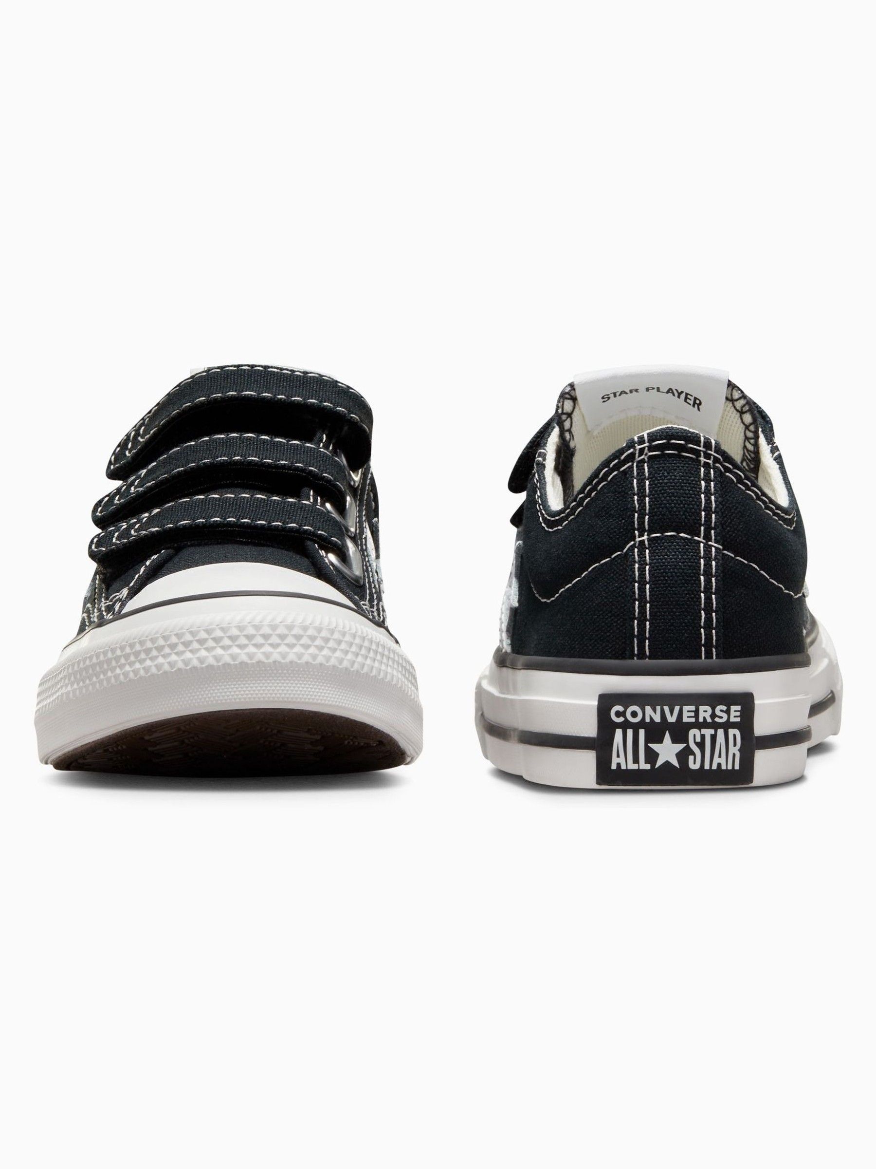 Converse star player 3v grey youth canvas shoes new arrivals