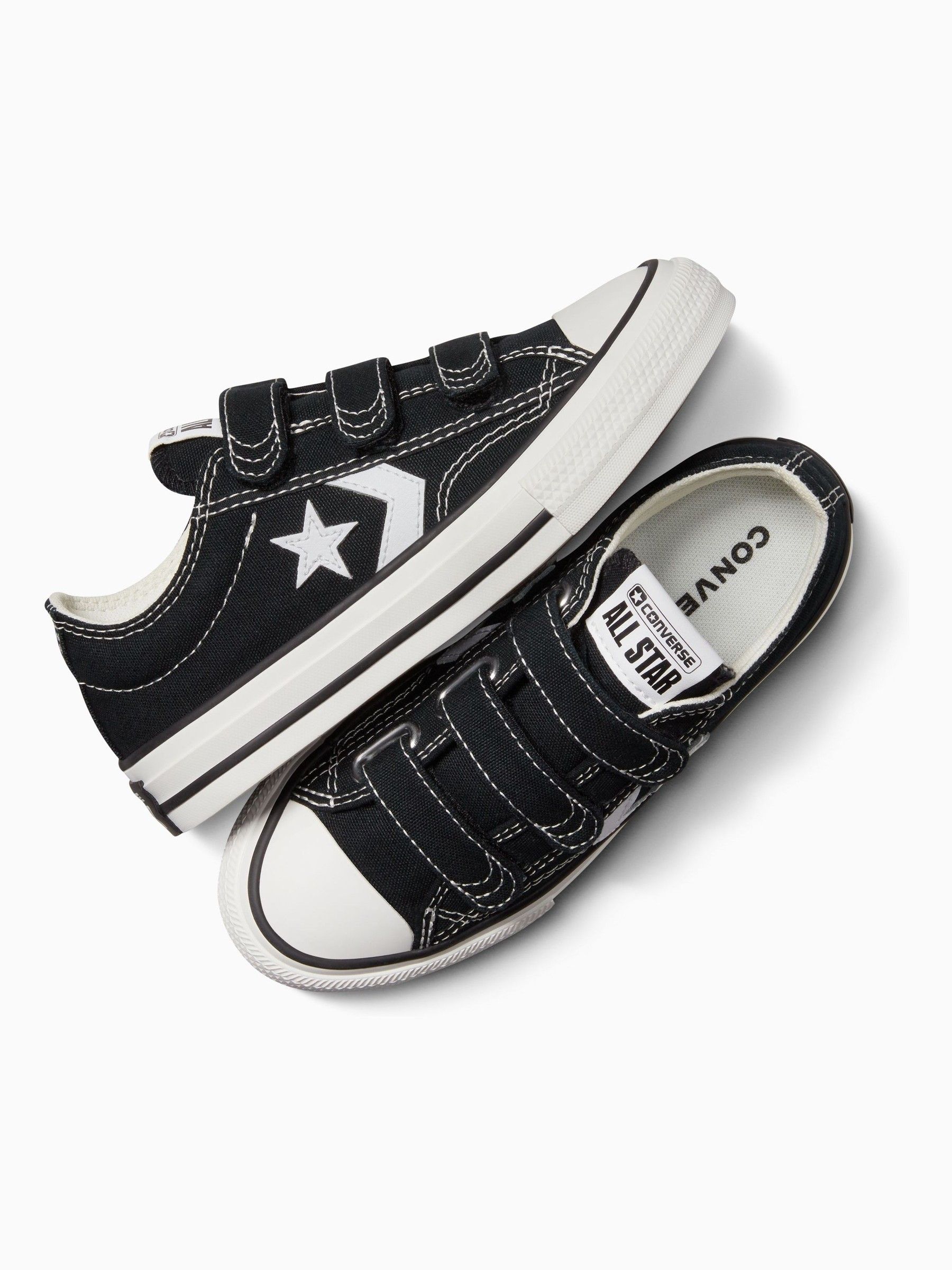 Buy Converse Black Junior 3V Star Player 76 Easy On Trainers from Next USA