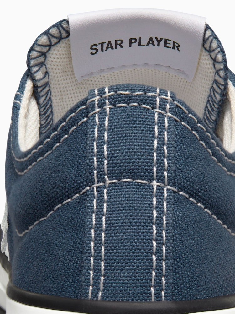 Converse Blue Junior Star Player 76 3V Easy On Trainers - Image 11 of 11