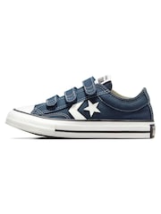 Converse Blue Junior Star Player 76 3V Easy On Trainers - Image 2 of 11