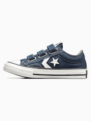 Converse Blue Junior Star Player 76 3V Easy On Trainers - Image 4 of 11