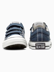 Converse Blue Junior Star Player 76 3V Easy On Trainers - Image 6 of 11