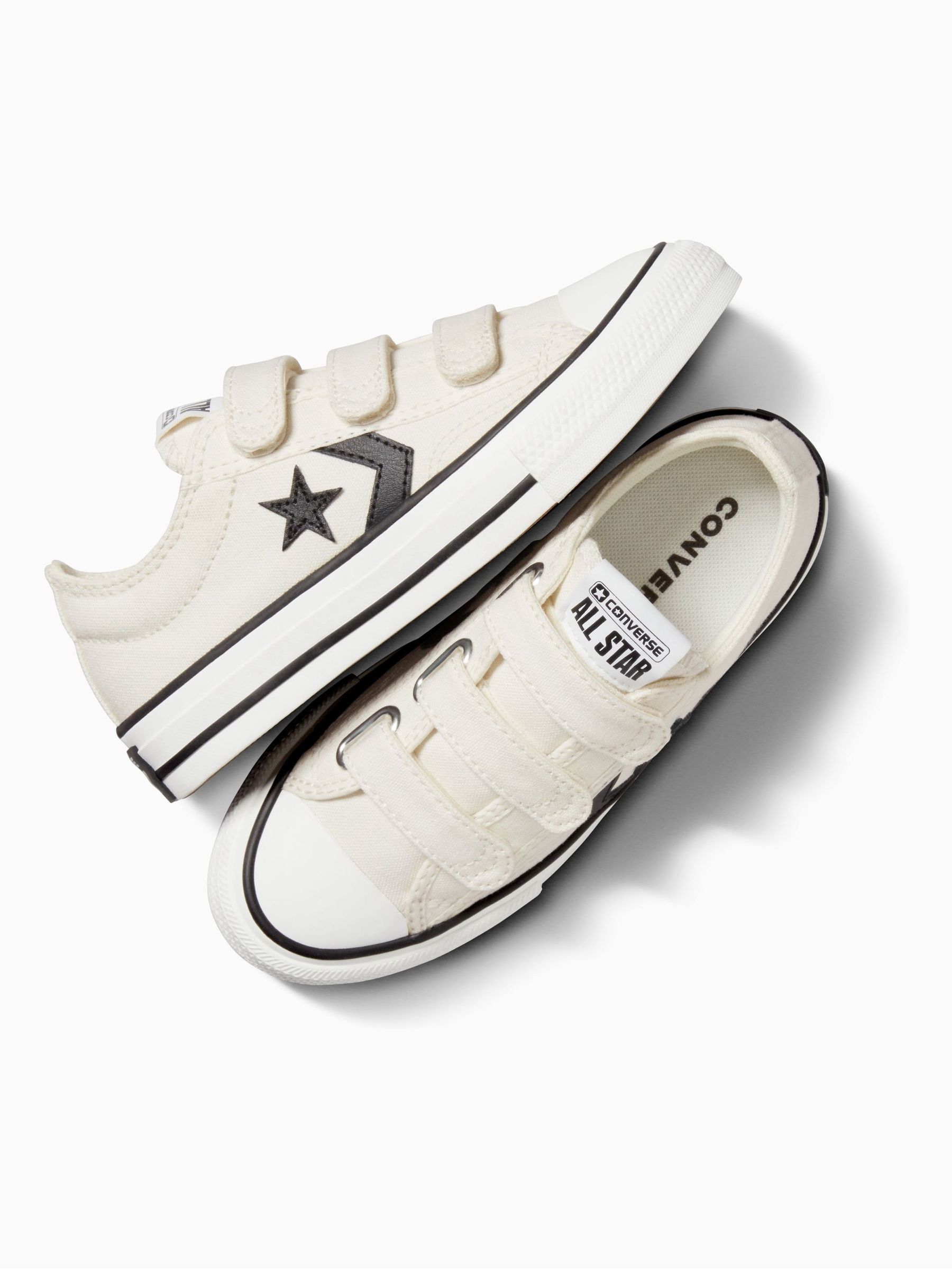 Buy Converse White Junior Star Player 76 3V Easy On Trainers from Next USA