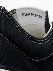 Converse Black Youth Star Player 76 Trainers - Image 8 of 8