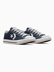 Converse Navy Youth Star Player 76 Easy On Trainers - Image 3 of 7