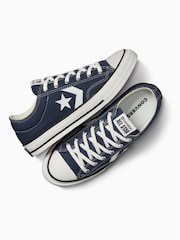 Converse Navy Youth Star Player 76 Easy On Trainers - Image 4 of 7