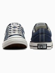 Converse Navy Youth Star Player 76 Easy On Trainers - Image 5 of 7