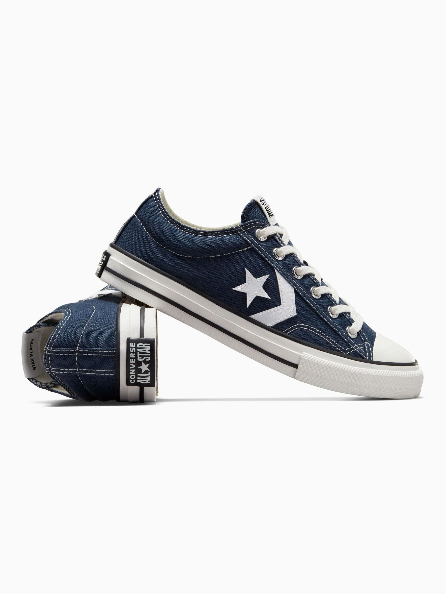 Buy Converse Navy Youth Star Player 76 Easy On Trainers from Next Luxembourg