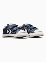 Converse Blue Infant Star Player 76 2V Easy On Trainers - Image 3 of 8
