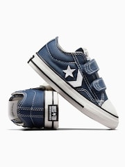 Converse Blue Infant Star Player 76 2V Easy On Trainers - Image 6 of 8