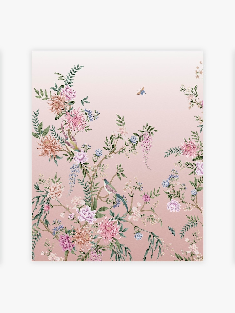 Pink Emporium Floral 3M Mural - Image 3 of 3