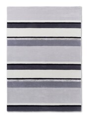 Laura Ashley Grey Eaton Wool Rug - Image 3 of 4