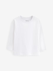 Multicolour 100% Cotton Long Sleeve T-Shirts 7 Pack (3mths-7yrs) - Image 4 of 9