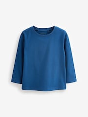 Multicolour 100% Cotton Long Sleeve T-Shirts 7 Pack (3mths-7yrs) - Image 6 of 9