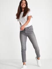 M&Co Petite Slim Grey Supersoft Jeans - Image 4 of 6