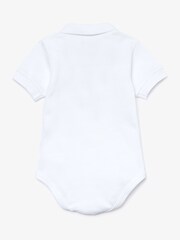 Lacoste White Layette Romper - Image 2 of 2
