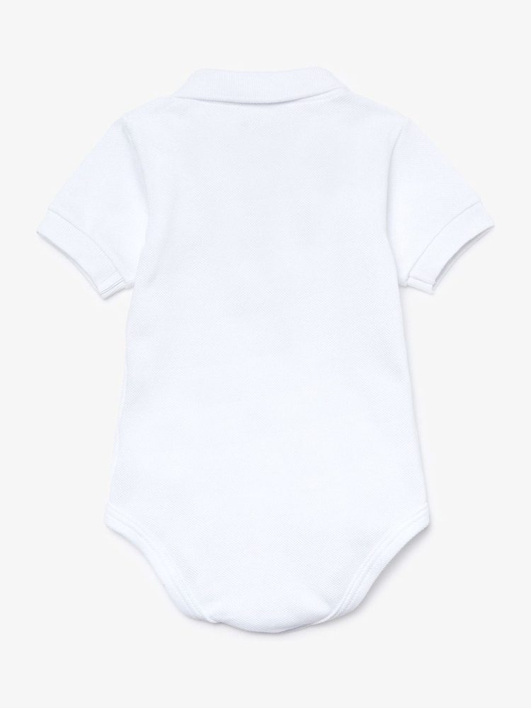 Lacoste White Layette Romper - Image 2 of 2
