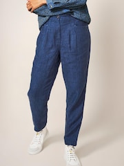 White Stuff Rowena Linen Trousers - Image 3 of 6