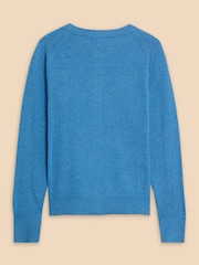 White Stuff Turquoise Blue Lulu Cardigan - Image 6 of 6