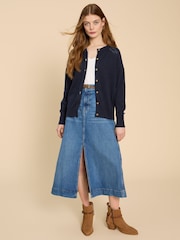 White Stuff Blue Lulu Cardigan - Image 1 of 8