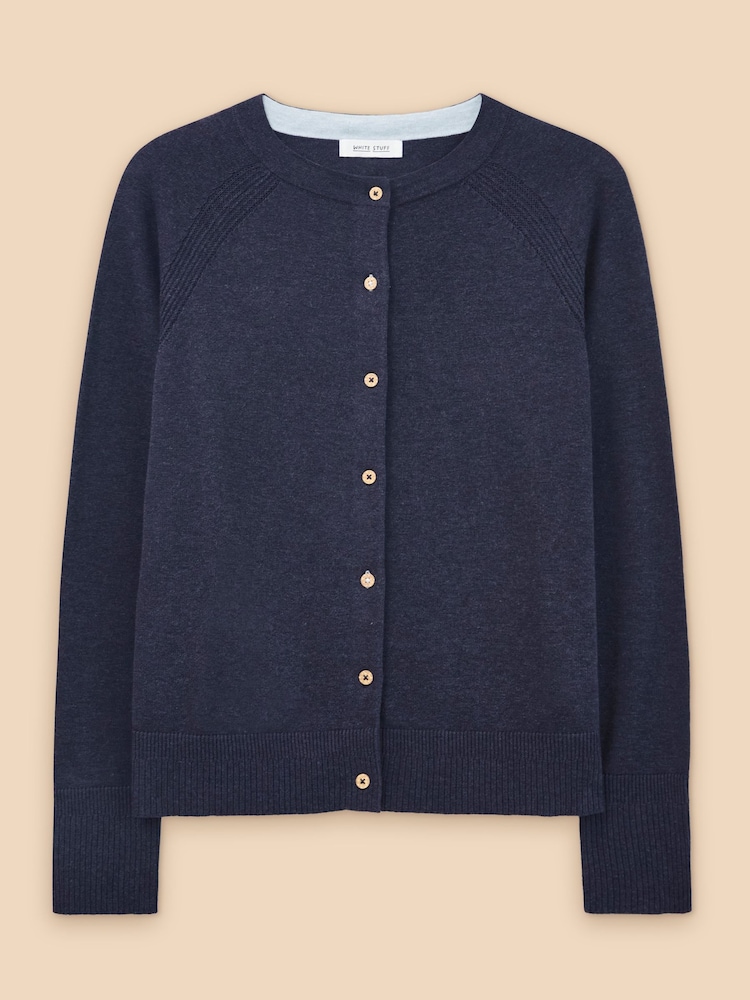 White Stuff Blue Lulu Cardigan - Image 6 of 8