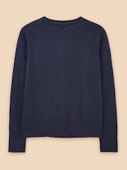 White Stuff Blue Lulu Cardigan - Image 7 of 8