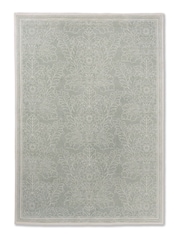 Laura Ashley Green Silchester 100% Cotton Rug - Image 3 of 4