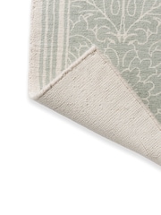 Laura Ashley Green Silchester 100% Cotton Rug - Image 4 of 4