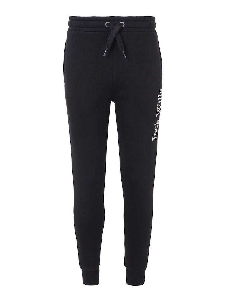 Черный Спортивные брюки с логотипом Jack Wills - Изображение 1 из 3