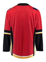Calgary Flames Fanatics Red Branded Home Breakaway Jersey - Image 2 of 2